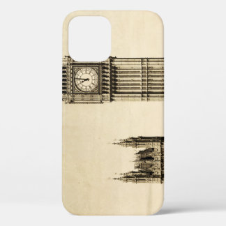 Londen Big Ben: Uitzicht iPhone 12 Hoesje