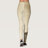 Londen Big Ben:  Uitzicht Leggings (Achterkant)