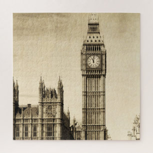 Londen Big Ben:  Uitzicht Legpuzzel