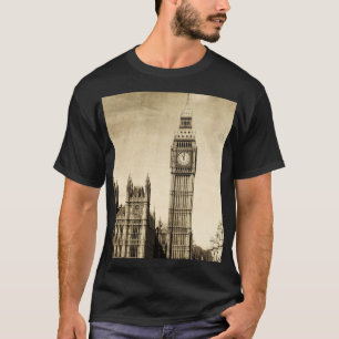 Londen Big Ben: Uitzicht T-shirt