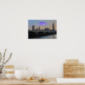 Londen Big Ben - Verenigd Koninkrijk Poster (Keuken)