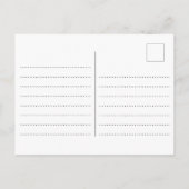 Londen big ben Waterverf Briefkaart (Achterkant)