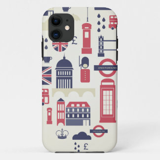 Londen bij Heart iPhone 11 Hoesje