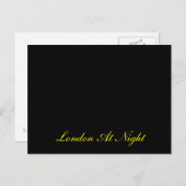 Londen bij nacht Briefkaart (Voorkant / Achterkant)