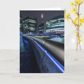 Londen bij Night Kaart (Gele Bloem)