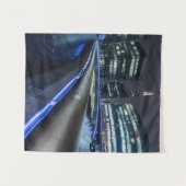 Londen bij Night Wandkleed (Voorkant (horizontaal))