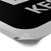  Londen – Blijf kalm en reis verder Poster (Hoek)