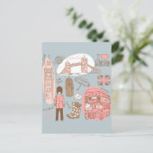 londen briefkaart (Staand voorkant)