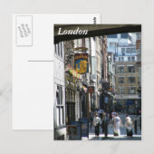Londen Briefkaart (Voorkant / Achterkant)