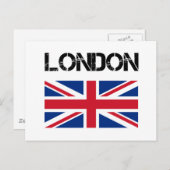 Londen Briefkaart (Voorkant / Achterkant)