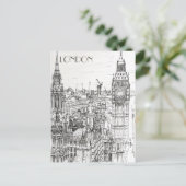 Londen Briefkaart (Staand voorkant)
