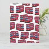 Londen Bus Kaart (Staand voorkant)