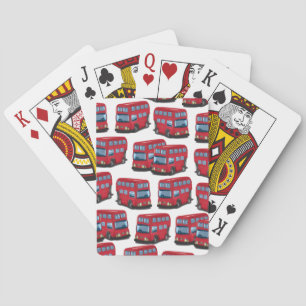Londen Bus Pokerkaarten