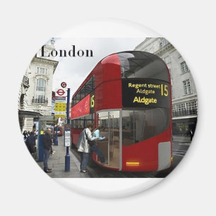 Londen bus (St.K) Magneet