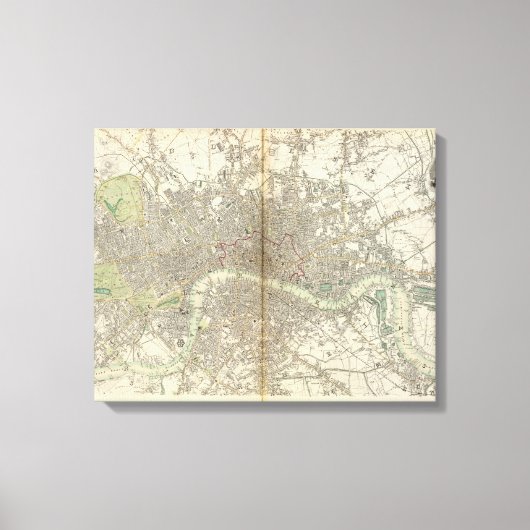 Londen Canvas Afdruk (Voorkant)