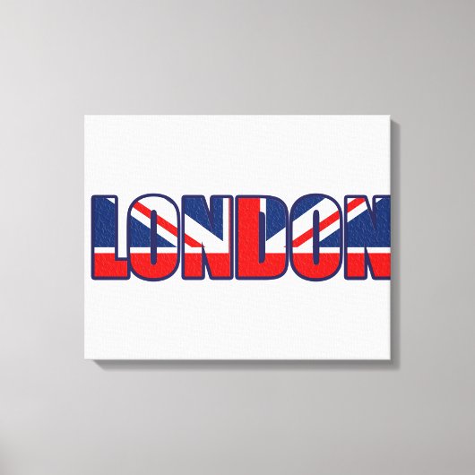 Londen Canvas Afdruk (Voorkant)