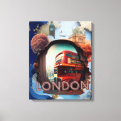 londen canvas afdruk (Voorkant)