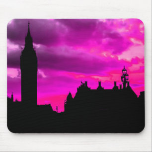 Londen City Sunset Panorama UK Travel Muismat