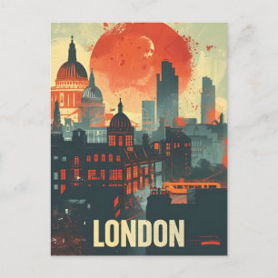 Londen Dark  Art Briefkaart