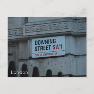 Londen - Downing Street Feestdagenkaart