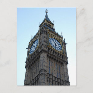 Londen - Elizabeth Tower & Big Ben Briefkaart
