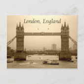 Londen, Engeland briefkaart (Voorkant)