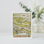  Londen Engeland Briefkaart (Staand voorkant)