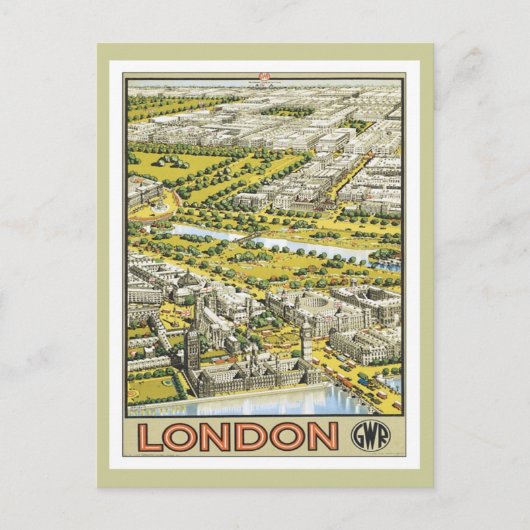  Londen Engeland Briefkaart (Voorkant)