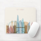 Londen, Engeland | City Skyline Muismat (Met muis)