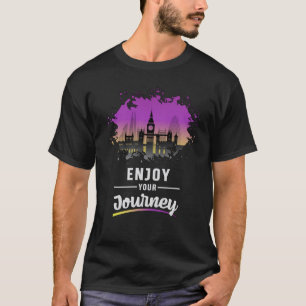 Londen Engeland CityScène Skyline Grappig geschenk T-shirt