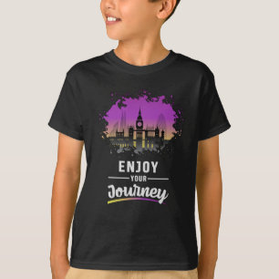 Londen Engeland CityScène Skyline Grappig geschenk T-shirt