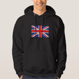 Londen Engeland  Design Britse vlag Hoodie