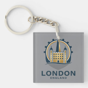Londen Engeland Groot-Brittannië Sleutelhanger