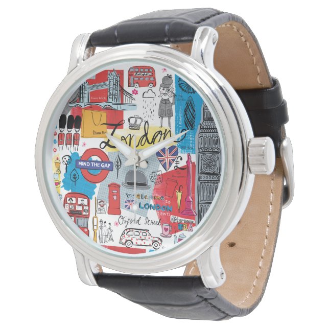 Londen, Engeland Horloge (Gekanteld)