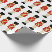 Londen Engeland Kerstmis Cadeaupapier (Hoek)