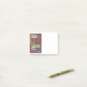 Londen, Engeland | Levendig ontwerp Post-it® Notes (Op bureau)