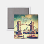 Londen, Engeland Magneet (Voorkant / Achterkant)