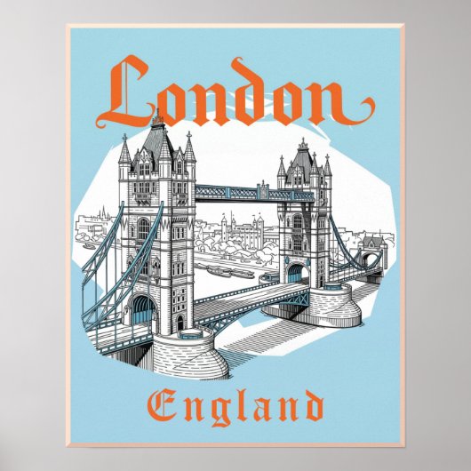 Londen, Engeland Poster (Voorkant)