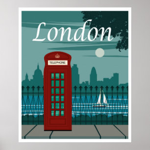 Londen, Engeland reizen Poster