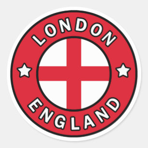 Londen Engeland Ronde Sticker