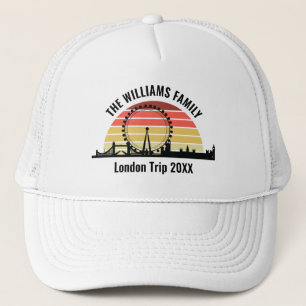 Londen Engeland Sunset Custom Family Trip Trucker Pet