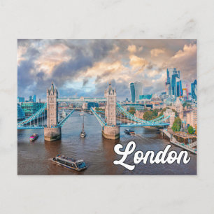 Londen, Engeland, Verenigd Koninkrijk Briefkaart