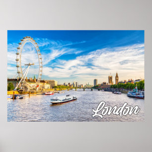 Londen, Engeland, Verenigd Koninkrijk Poster