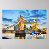 Londen, Engeland, Verenigd Koninkrijk Poster (Voorkant)