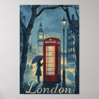 Londen Engeland Verenigd Koninkrijk Vintage Famous