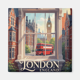 Londen Engeland Victoriaanse Architectuur Klassiek Magneet