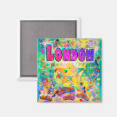 Londen Epoch Hour Magneet (Voorkant / Achterkant)