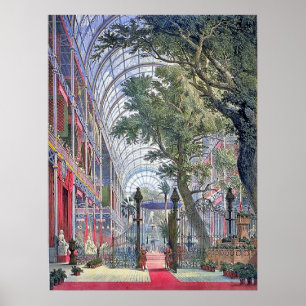 Londen Expositie Vintage Poster