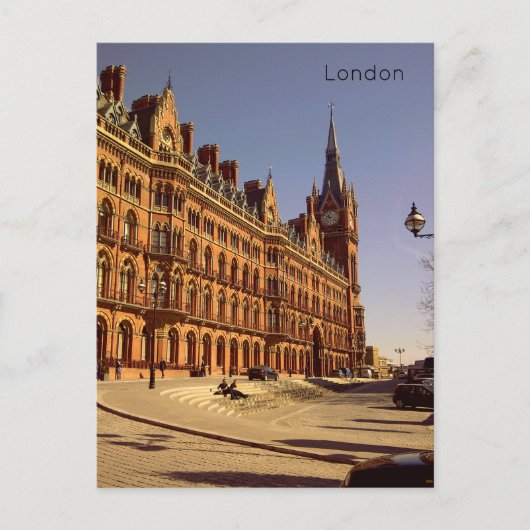 Londen Feestdagenkaart (Voorkant)