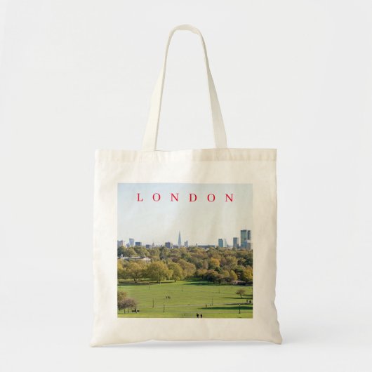 Londen gezien vanuit de Primrose Hill canvas tas (Voorkant)